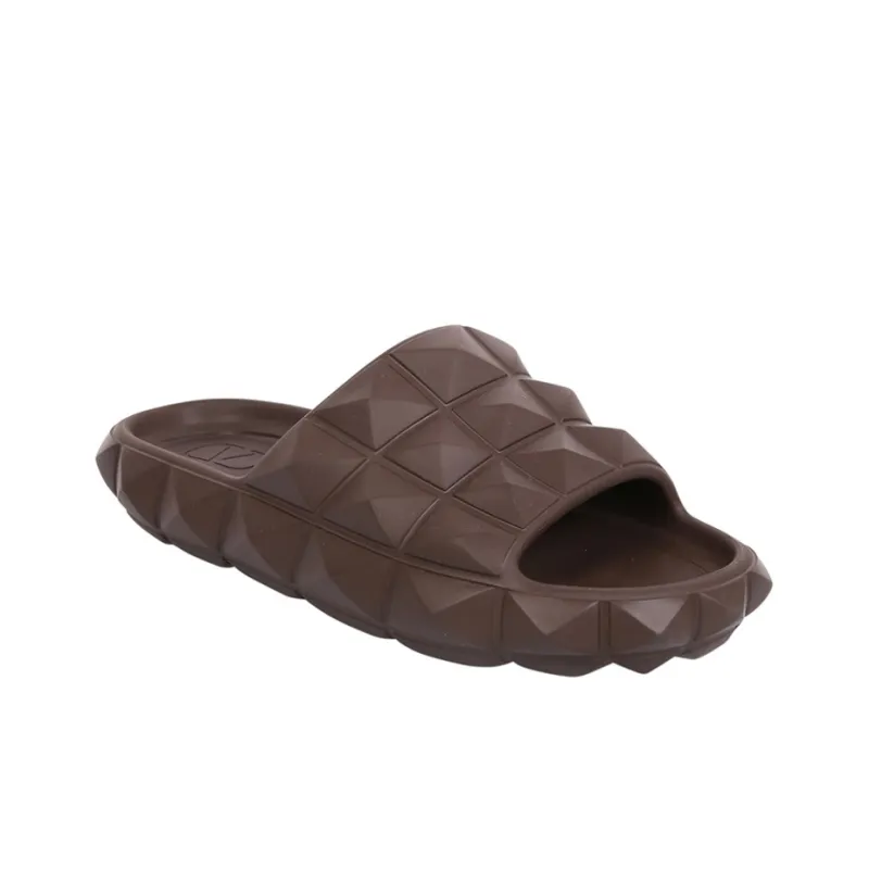 Valentino Garavani Roman Stud Slip On Slides-2