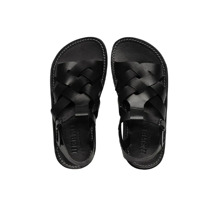 Hereu Beltra Roman Sandals Men's Black-3