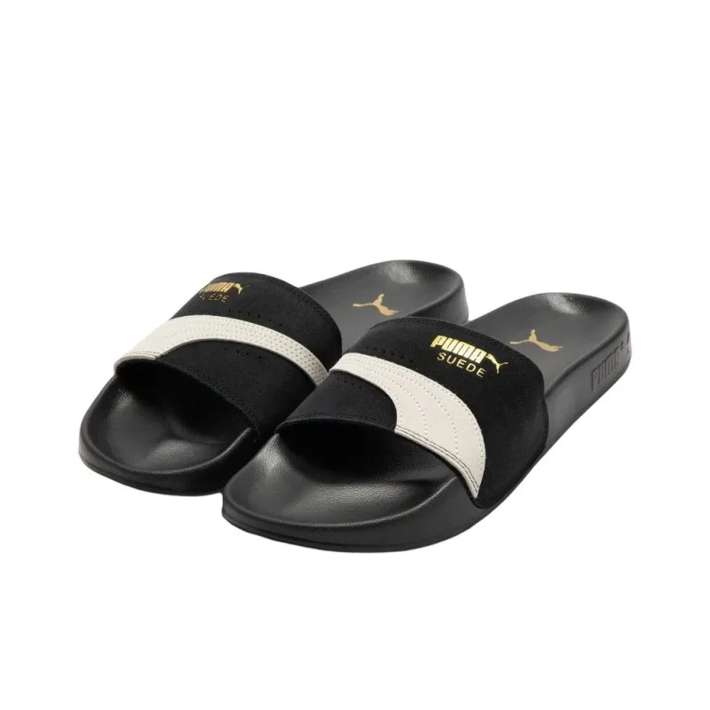 PUMA Lead Cat 2.0 Suede Og Slide 'Black White'-2