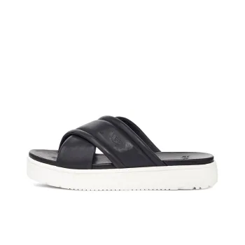 UGG Rubber Sole Slide Slippers Women's Black