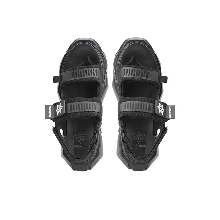 NORVINCY Urban Techwear Beach Squashy And Bouncy Feeling Trendy Casual Sandals-2