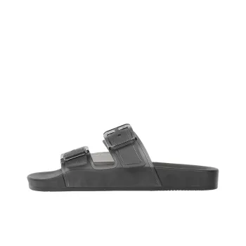 Balenciaga Mallorca Sandal Clear Black
