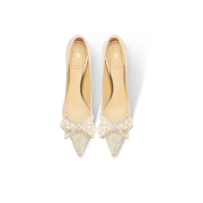 ROSE CASTLE High Heels Women's Gold-3