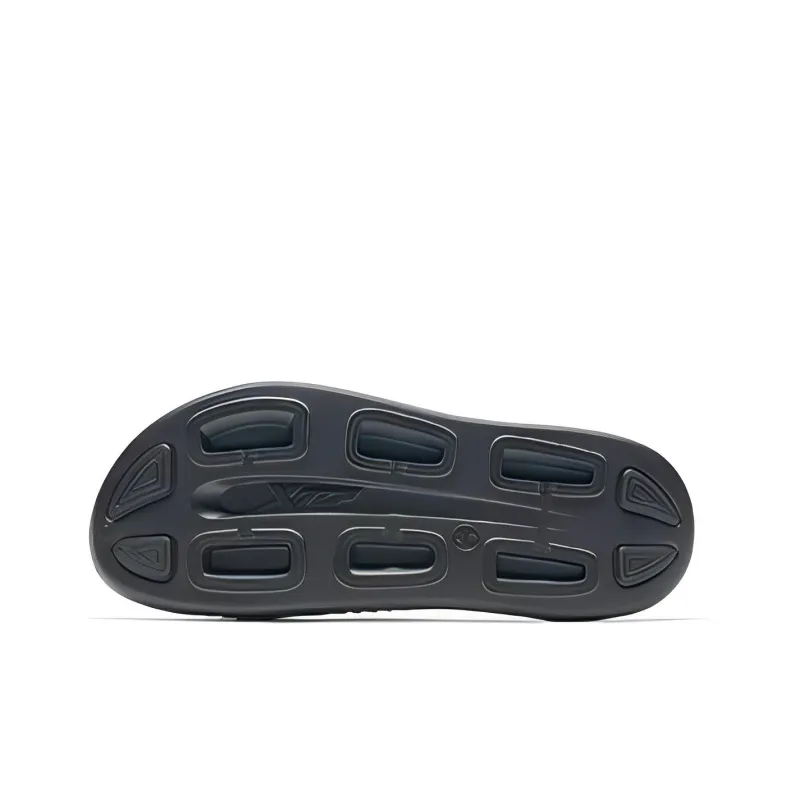 XTEP Quiet Slide Slippers Men's Black Gold-3