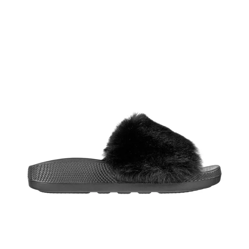 Skechers Hyper Slide Rubber Sole Slide Slippers Women's Black-1