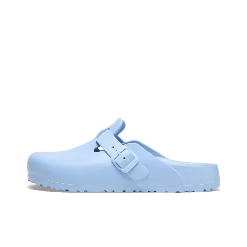 Birkenstock Wrap-toe Slippers Women's Gray Blue Narrow Fit