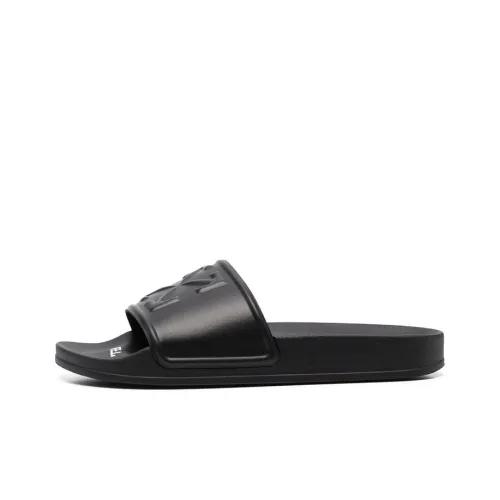 OFF-WHITE Slide Slippers Women's Black