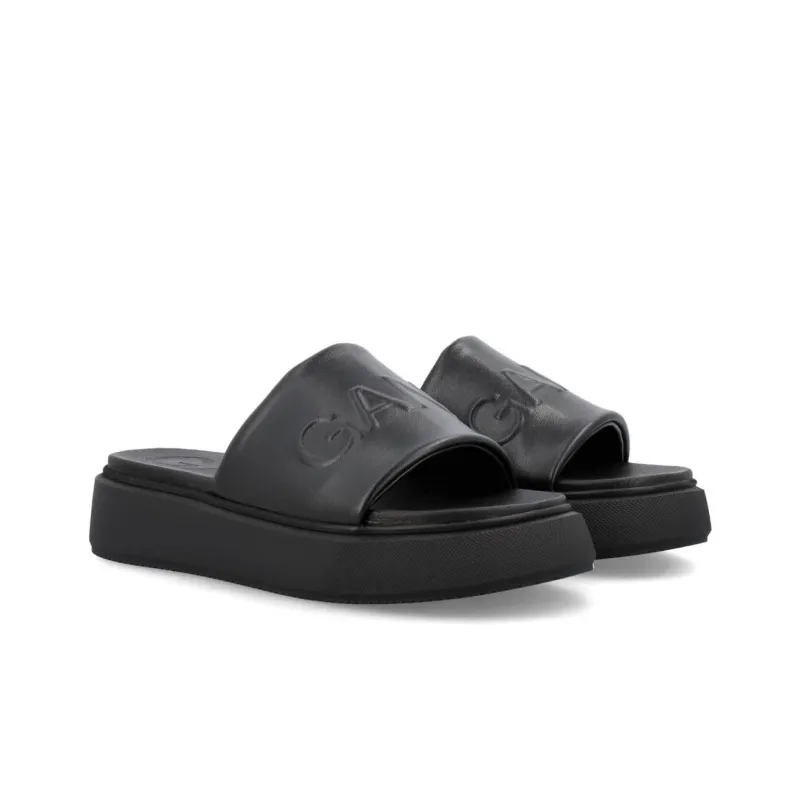 GANNI Stylish Sandals Women's Black-3