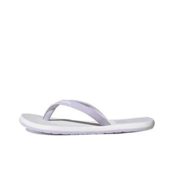 Adidas Eezay Flip Flops Purple White Slippers 'Purple White' Women's