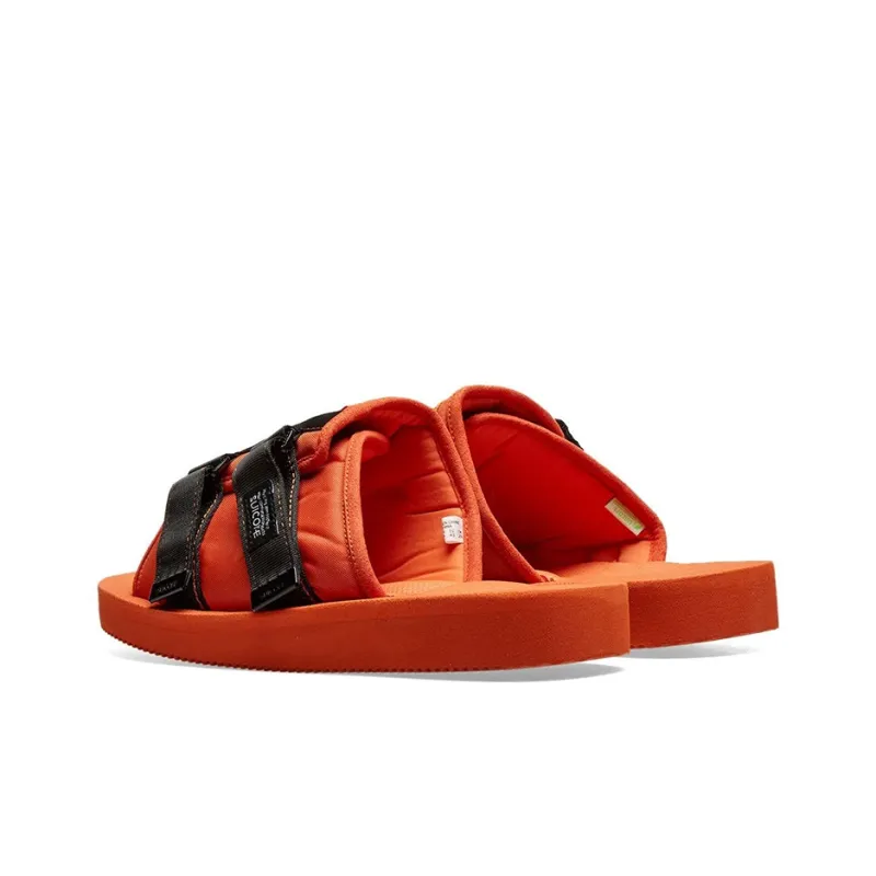 Suicoke Patch Slider Sandal PALM ANGELS Orange Black-3
