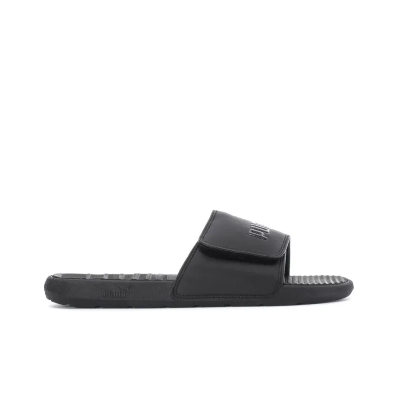 PUMA Cool Cat Rubber Sole Slide Slippers Men's Black-1