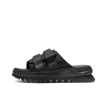 LiNing CF Tracing Rubber Sole Quiet Slide Slippers Women's Black