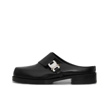 1017 ALYX 9SM Quick Dry Closed Toe Slippers Unisex Black