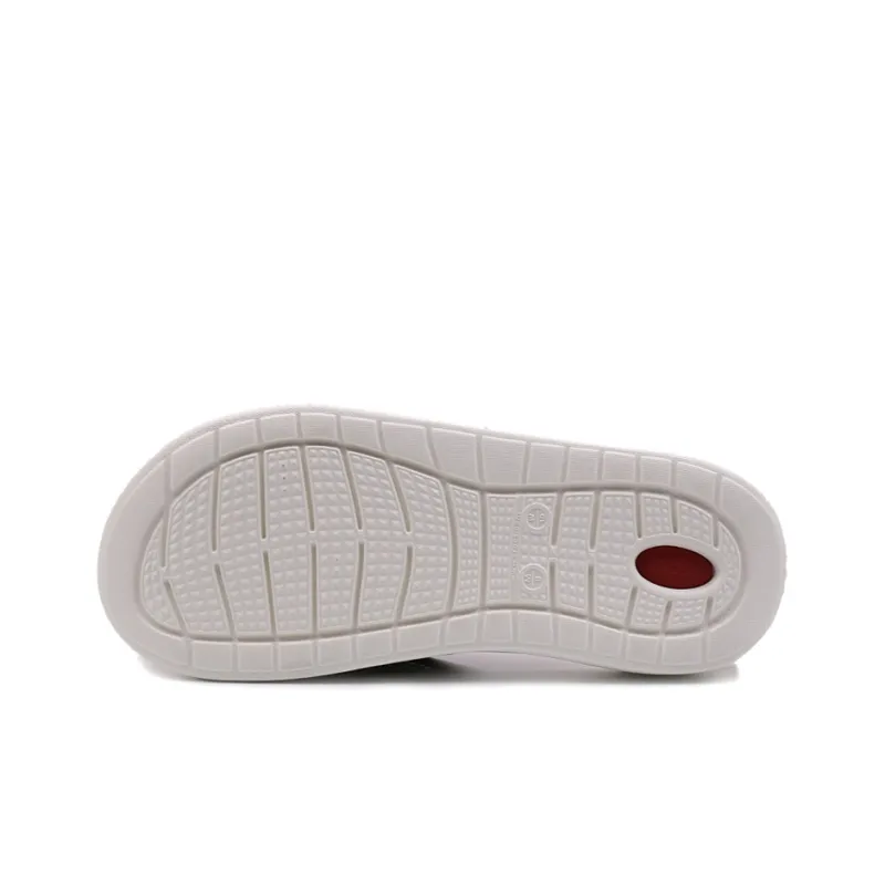 Crocs LiteRide Slides 'Red Black White'-6
