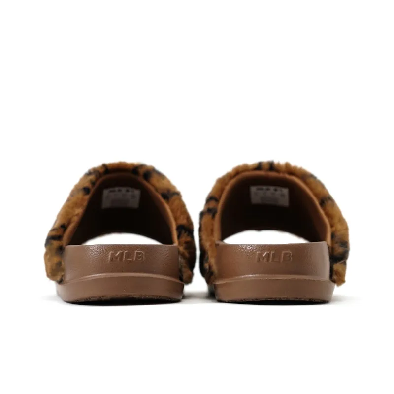 MLB Slipper Slide Slippers Unisex Dark Brown-3