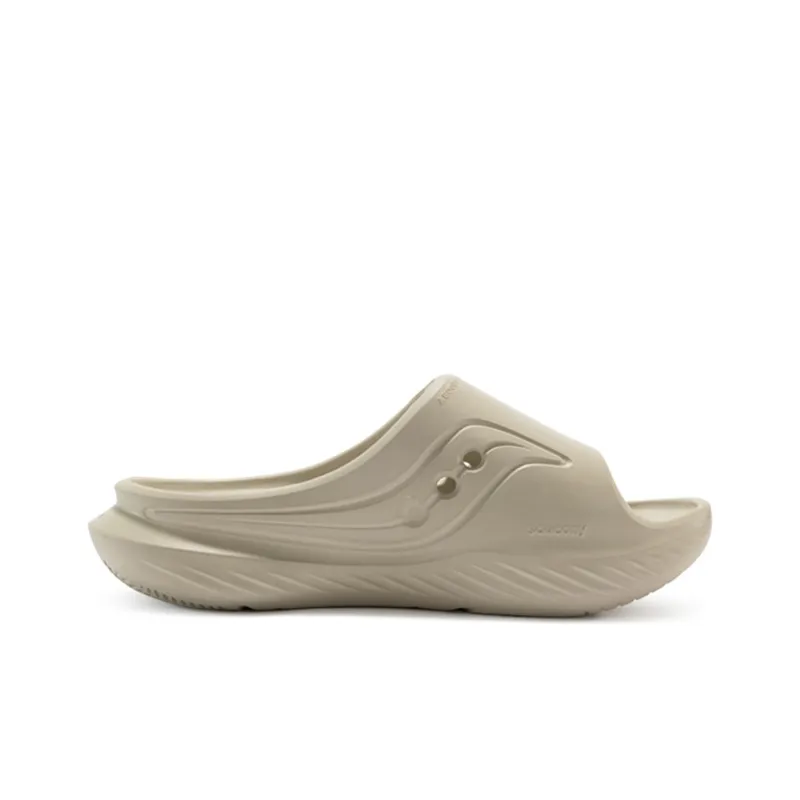 Saucony Cradle EVA Slip Resistant Abrasion Resistant Casual Slippers Unisex Beige-1