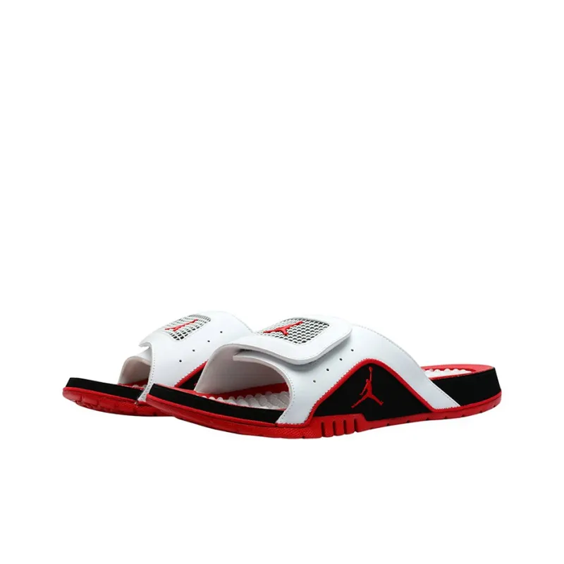 JORDAN Hydro 4 Retro 'White Fire Red'-2