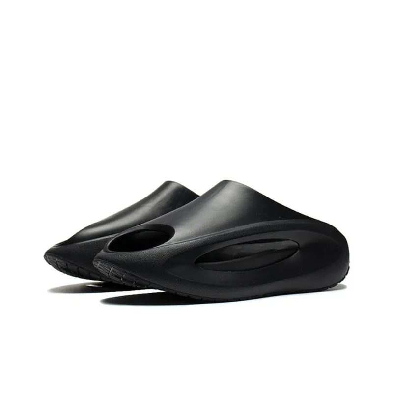 LiNing Yun You Slay Quiet Abrasion Resistant Slide Slippers Unisex Black-2