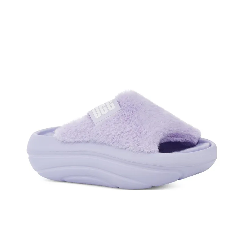 UGG FoamO UGGplush Slide Sage Blossom Women's-2
