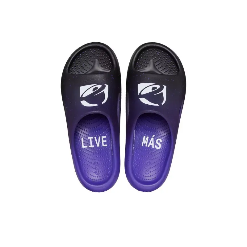 Crocs Mellow Slide Taco Bell Live Más-2