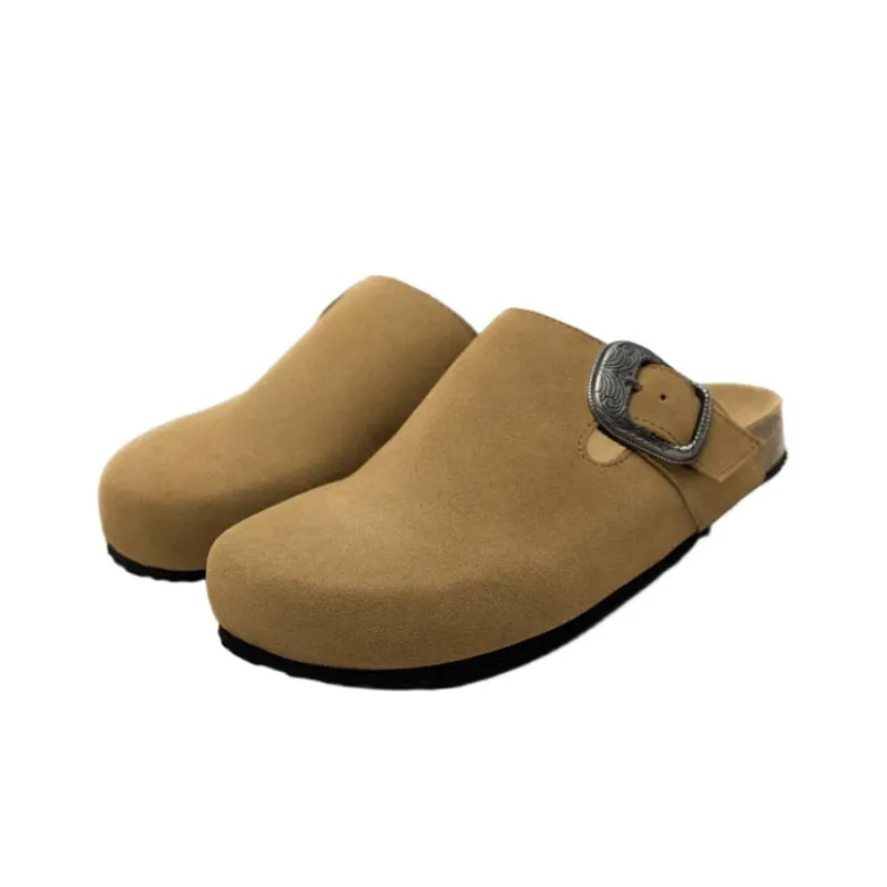 ZARA EVA Wrap-toe Slippers Women's Khaki Green-1