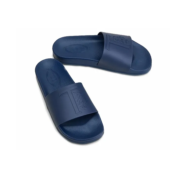 TOD'S Logo Embossed Slip On Slides-3