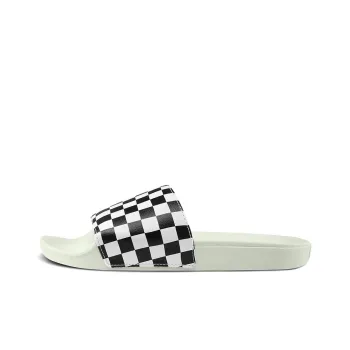 Slide On Women's Vans 'Checkerboard   White Black' Women's