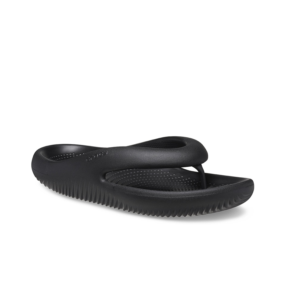 Crocs Mellow Recovery Flip 'Black' - POIZON