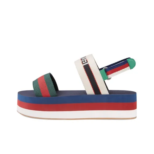 GUCCI Platform Slingback Sandals Women's