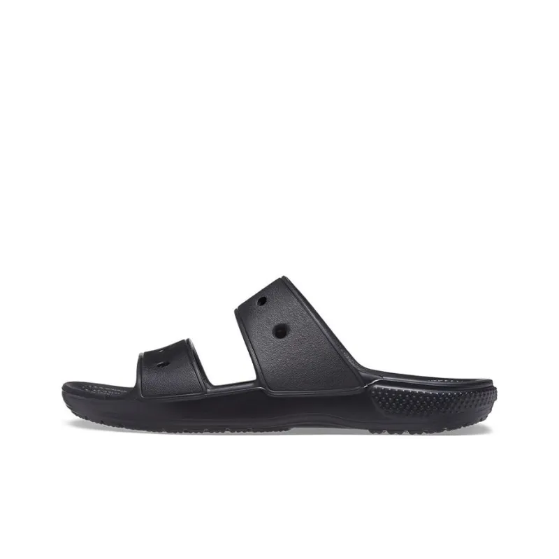 Crocs Classic Double Band Slide Sandals Black-0
