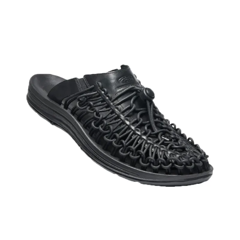 KEEN Uneek Slide Slippers Men's Black-3