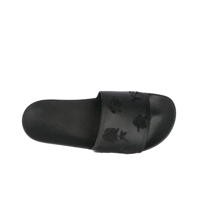 Adidas Y 3 Adilette Rose Black-4