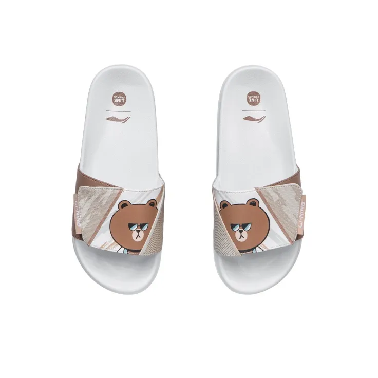 LiNing LINE FRIENDS EVA Slide Slippers Unisex-3