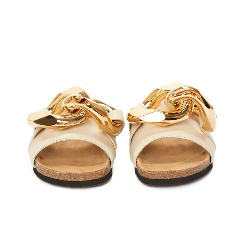 JW Anderson Chain Slip on Slides-3