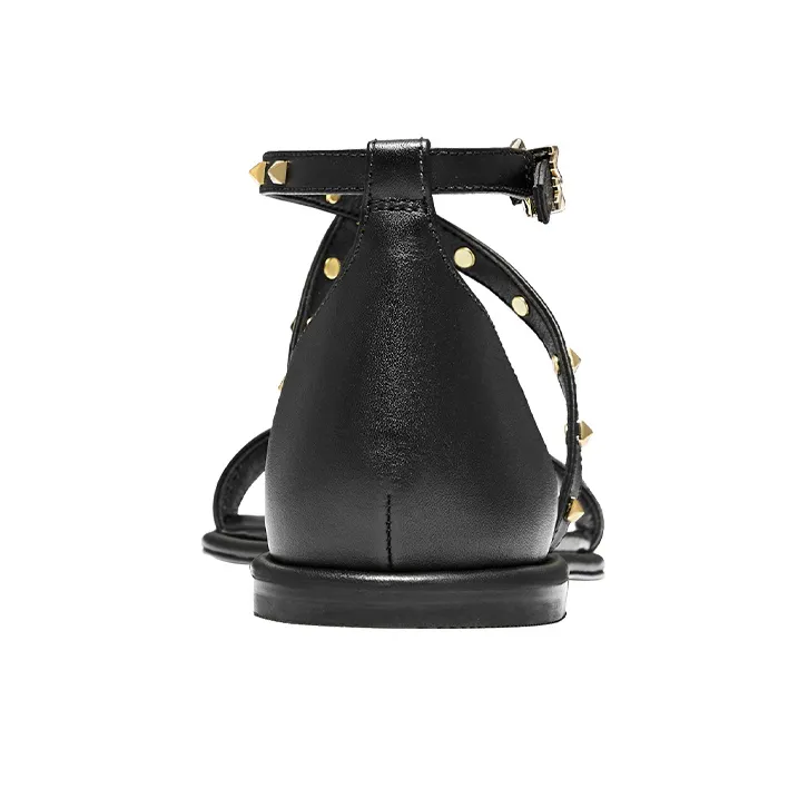 MICHAEL KORS Astrid Strap Sandals Women's Black-4