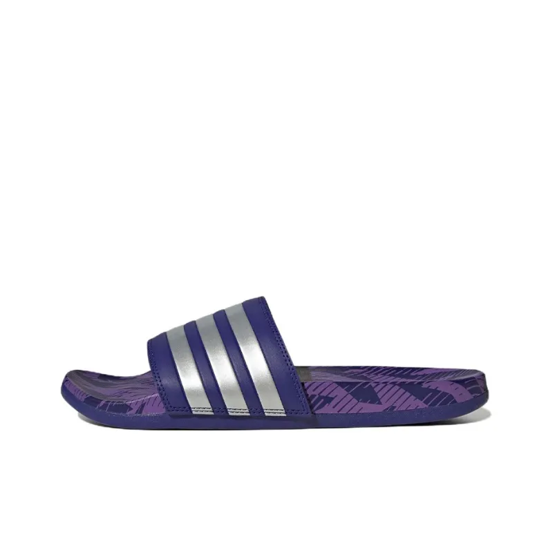 Adidas Adilette Comfort Slide 'Legacy Indigo Silver Metallic'-0