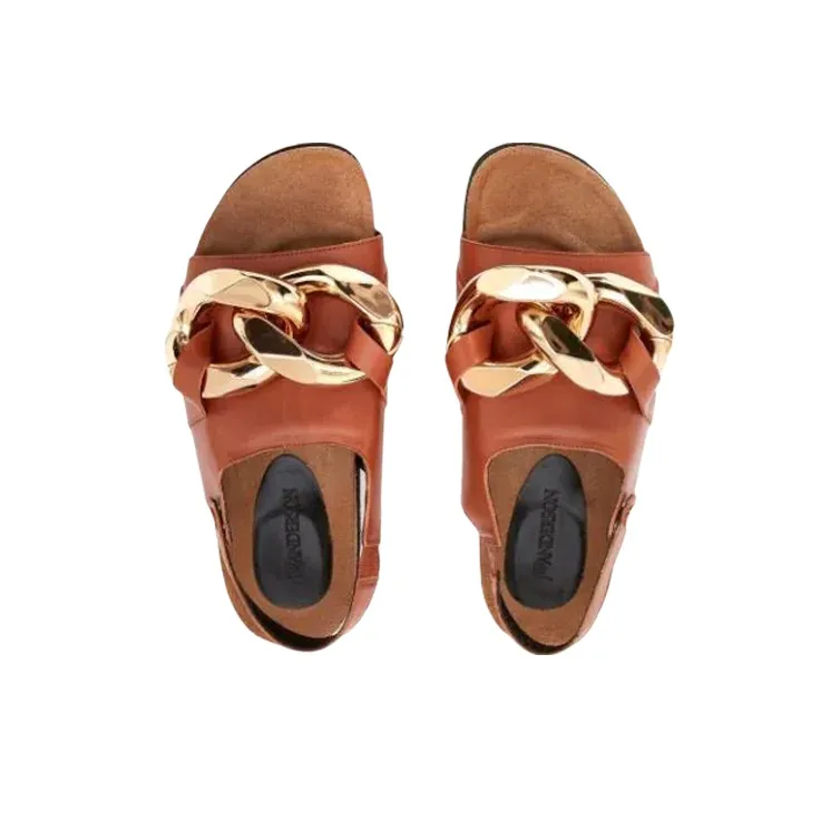 JW Anderson Chain Flat Sandals Women's-3