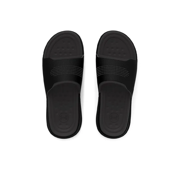 Under Armour Ansa Elevate Slide 'Black Jet Grey'-3