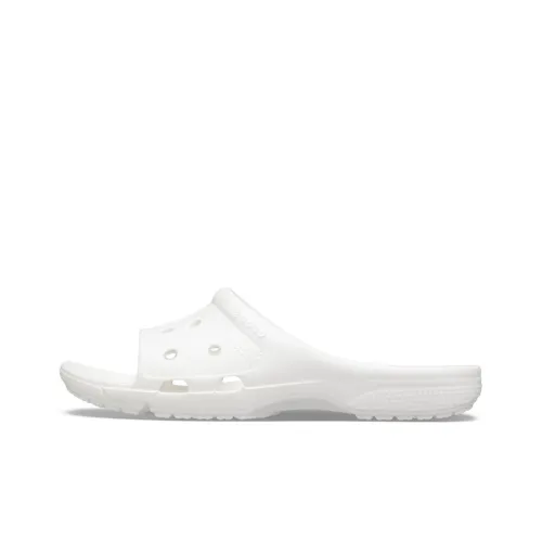 Crocs Classic Clog Slide Slippers Unisex White