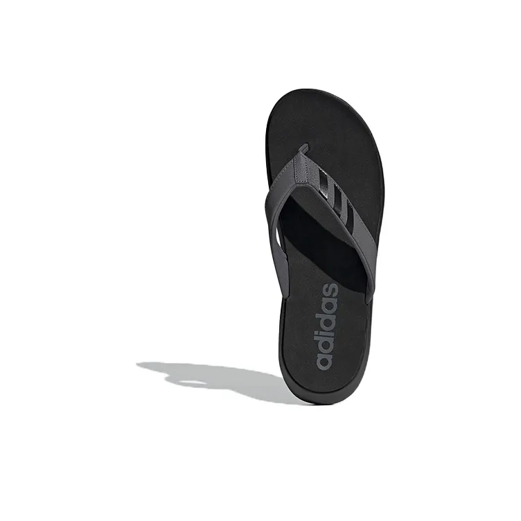 Adidas Comfort Flip Flops Core Black Grey-4