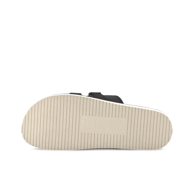 PUMA Wilo Lux Sandal Nylon 'Black Whisper White'-4