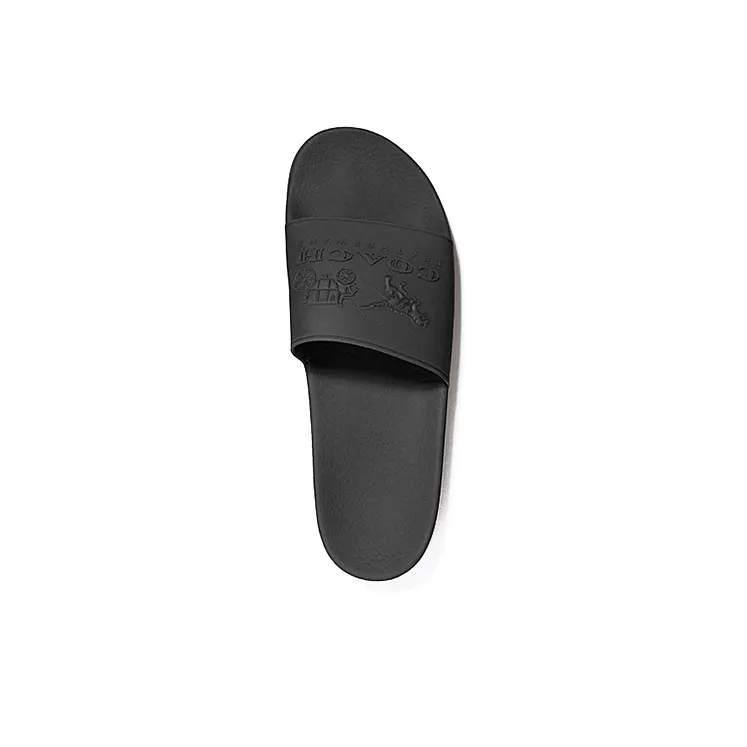 COACH Slip-Resistant Slide Slippers Men's Black-3