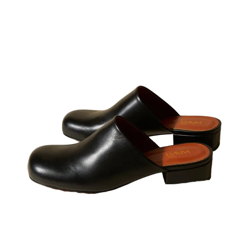 Manu Atelier Beste Slippers Wrap-toe Slippers Women's Black-0