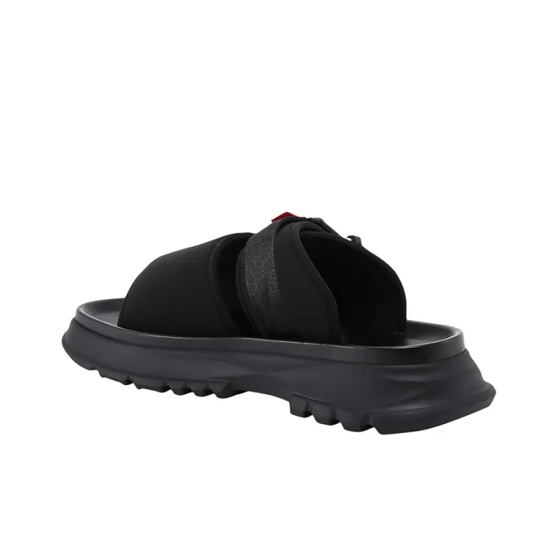 Givenchy Rubber Sole Abrasion Resistant Slide Slippers Men's Black-3
