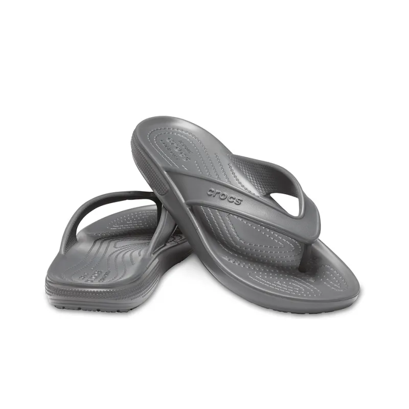 Crocs Kadee Summer Flip Flops Unisex Gray-3