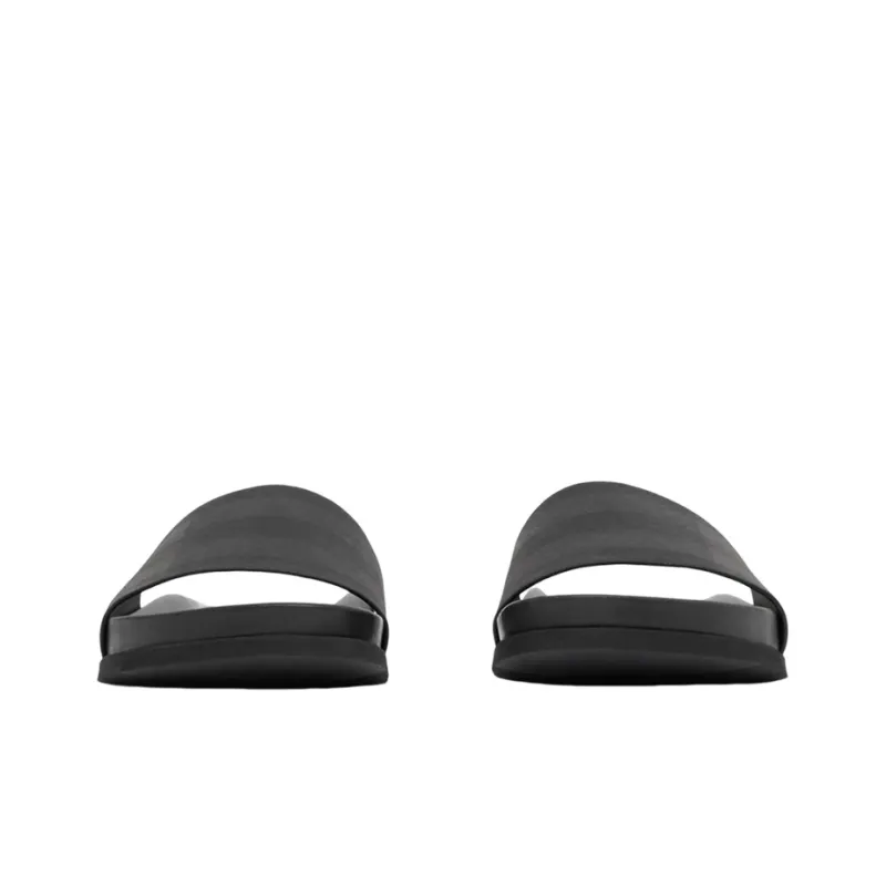 Burberry Check Slide Cloud Grey Black-3