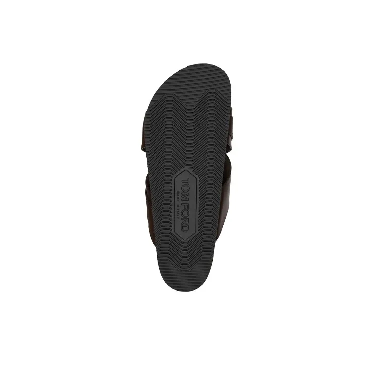 TOM FORD Other Slide Slippers Men's Brown-3
