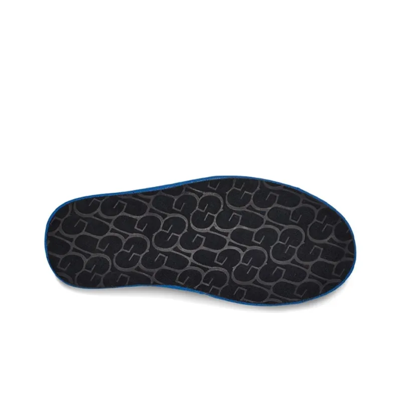 UGG Scuff Logo Slipper Classic Blue White-5