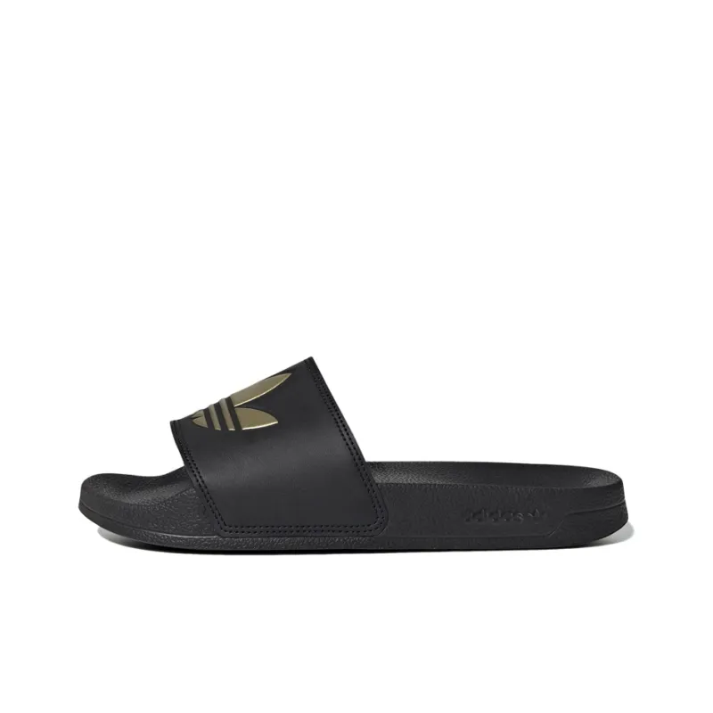 Adidas Adilette Lite Slide 'Black Matte Gold' Women's-0