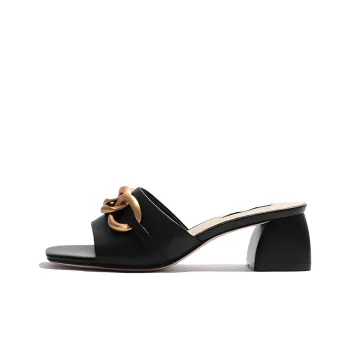 STEVE MADDEN Slide Slippers Women's Black